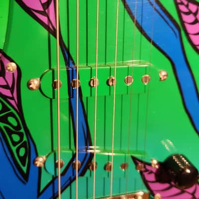 Fender Hand-Painted by Pamelina 2005 Custom Shop Masterbuilt Stratocaster Psychedelic w/ OHSC, CoA & Original Parts image 11
