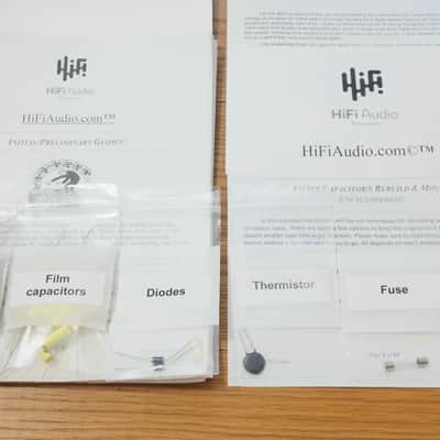 Harman Kardon TA-224 restoration kit filter capacitor repair rebuild fix image 2