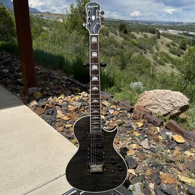 Epiphone Nighthawk Custom Reissue 2011 - Trans Black image 3