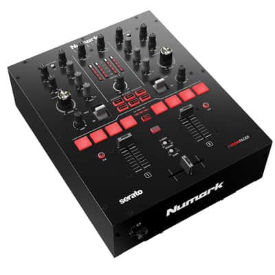 Numark Scratch 24 Bit 2-Ch Professional Serato DJ Mixer w Software & Black Case image 15