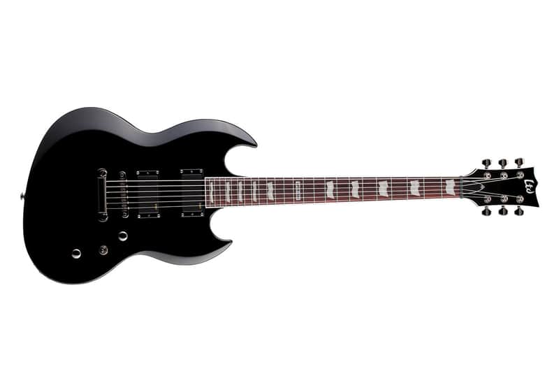 ESP LTD  Viper 330 BLK  Black image 1