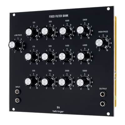 Behringer 914 Fixed Filter Bank Eurorack Synthesizer Module image 1