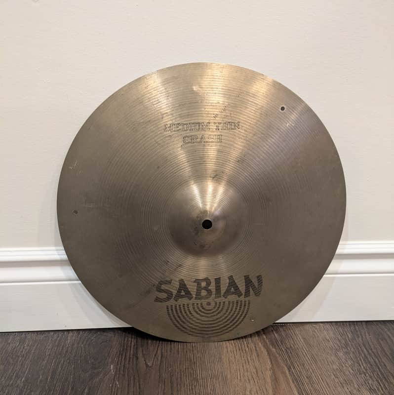 Sabian AA 14" Medium Thin Crash 1980s imagen 1