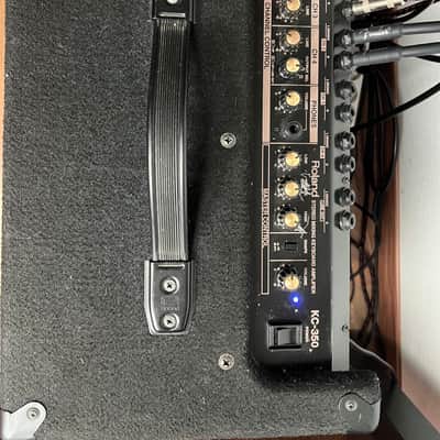 Roland KC-350 4-Channel 120-Watt 1x12" Keyboard Combo 2002 - Present - Black image 2