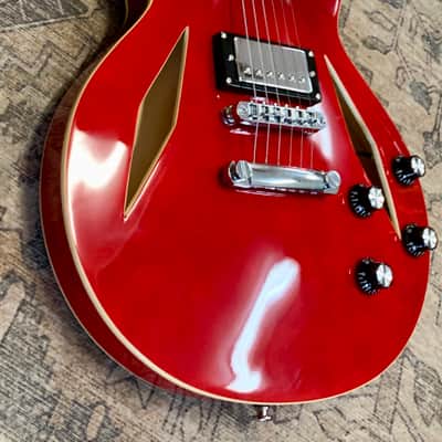 KGD Semi Hollow LP - Red image 5