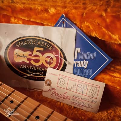 Fender 50th Anniversary Stratocaster Sunburst 2004 image 25