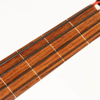 1980 EKO BA/4 Acoustic Fretless Bass Guitar Vintage Hofner Hagstrom image 17
