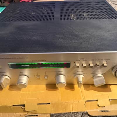 Vintage Onkyo A-7070 Stereo Integrated Amplifier Silver Japan 2Ch great working image 15