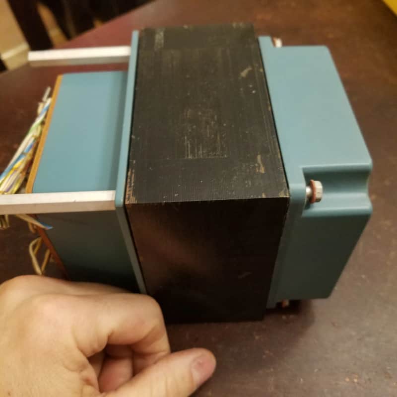 Tektronix 120-0140-00 Power Transformer HUGE high-power Tube Amp TESTED Vintage 1962 - Blue image 1