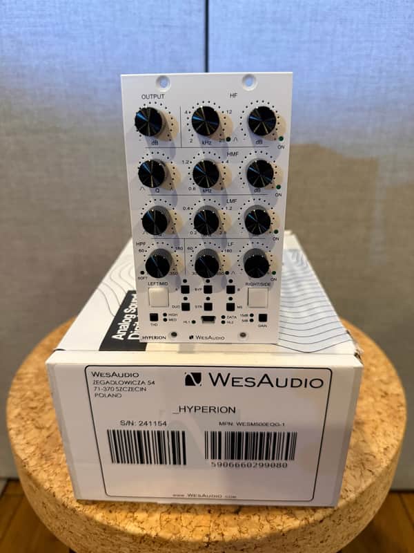 WesAudio HYPERION ng500 500 Series Parametric EQ Module 2018 - Present - White image 1