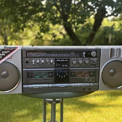 Sharp GF-700H Rare Vintage Mint Cassette Boombox Getto blaster Serviced Warranty image 10