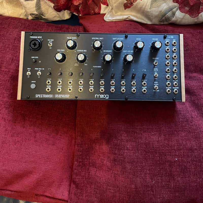 2024 – Present Moog Spectravox Semi-Modular Analog Spectral Pr…