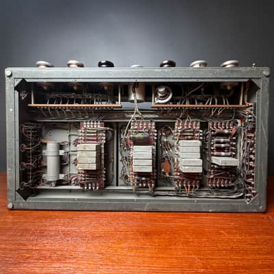 1938 Collins Radio Co. 12H-6 Console tube mixer broadcast preamp image 14