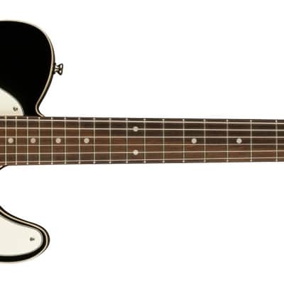 Squier Classic Vibe Custom Telecaster Baritone Electric Guitar, Laurel Fingerboard, Black image 2