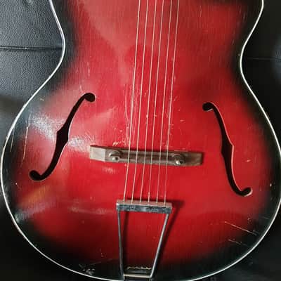 Egmond Lucky 7 1955 Red sunburst image 4