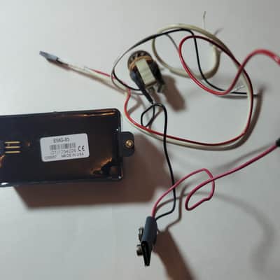 EMG 85 active pickup w/ harness, jack, and hardware - Black image 2