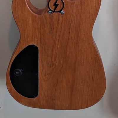 SALE! Wide Load Stelebastard - Translucent Burnt Sienna - Semi-Hollow Alder Body - Maple/Rosewood Neck - EMG Active - 7.5 lbs! image 4
