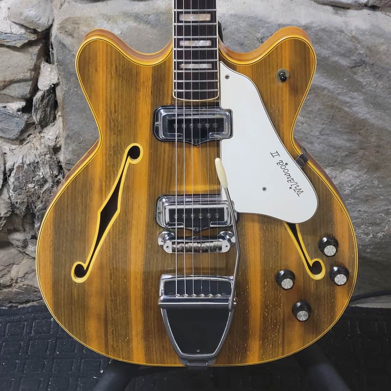 1968 Fender Coronado II Wildwood II Hollow Body image 1