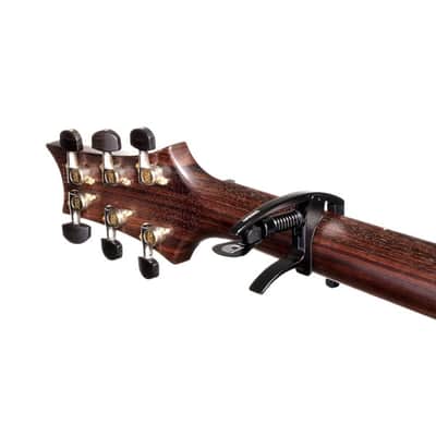 D'Addario NS Tri-Action Guitar Capo - Black, for Acoustic & Electric Guitar image 3