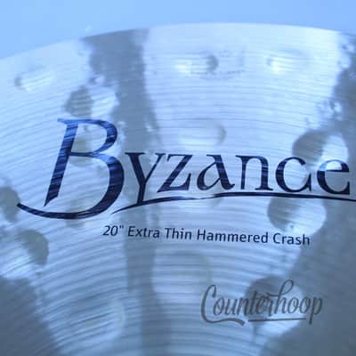Meinl Byzance 20"Extra Thin Hand Hammered Crash 1627g Turkey Traditional B20ETHC image 2