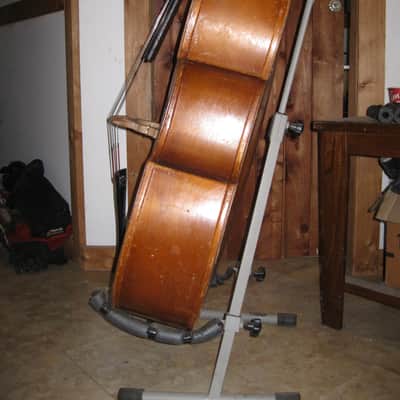 Juzek Double Bass 1940s - Honey Amber image 13