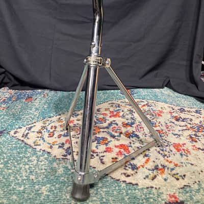 Slingerland - No. 838 Rocket Drum Throne 1960 - Chrome/White Seat image 1