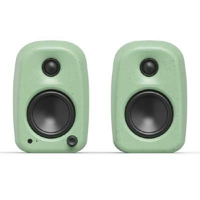 Kanto UKI Compact 3" Active Desktop Speakers with Bluetooth (pair, sage green) image 3