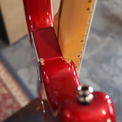 Fender Jimmie Vaughan Tex-Mex Stratocaster Candy Apple Red w/Case - USED image 3