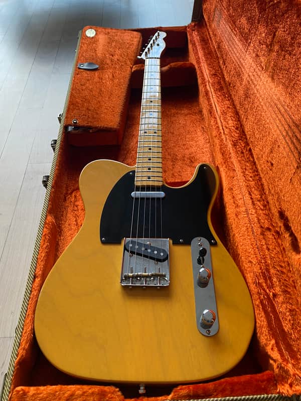 Fender American Vintage '52 Telecaster 2000s - Butterscotch Blonde