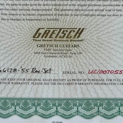 Gretsch Roc Jet '55 Stephen Stern Masterbuilt Custom Shop G6128 G6128CS USA image 10