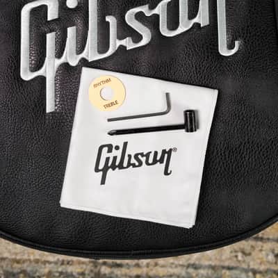 Gibson Les Paul Studio Double Trouble Electric Guitar - Dirty Lemon Burst/Cherry Back with Gig Bag image 12