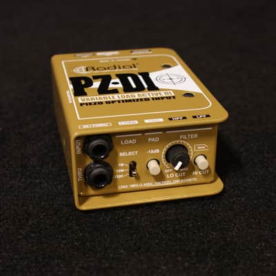 Radial PZ-DI Acoustic Orchestral Direct Box with free 2 day shipping! image 2