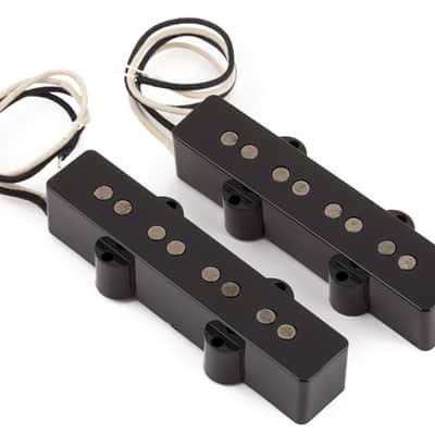 Fender Pure Vintage '74 Jazz Bass Pickup Set Black (2) image 1