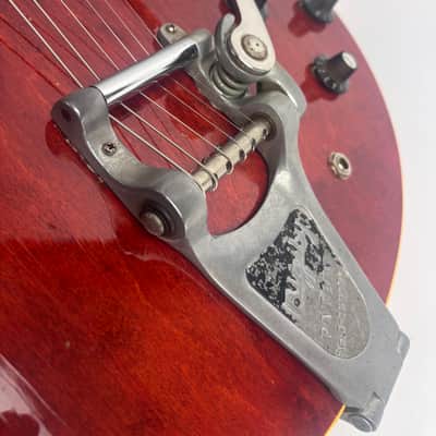 1967 Gibson ES-335TD with Factory Bigsby Cherry Finish & OHSC image 5