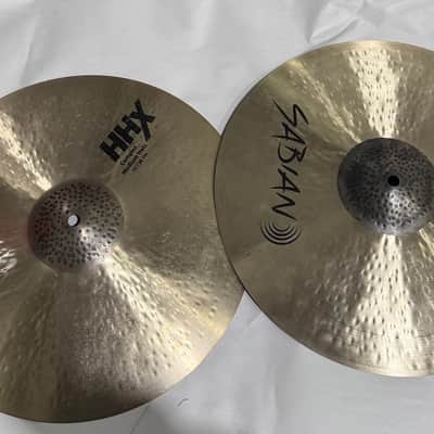 Sabian 15" HHX Complex Medium Hi-Hat Cymbals (Pair) 2019 - Present - Natural image 1