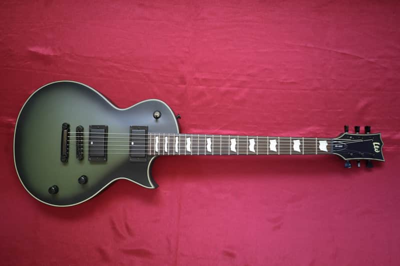 ESP LTD BK-600 Bill Kelliher Signature 2016 - Present - Military Green Sunburst Satin image 1