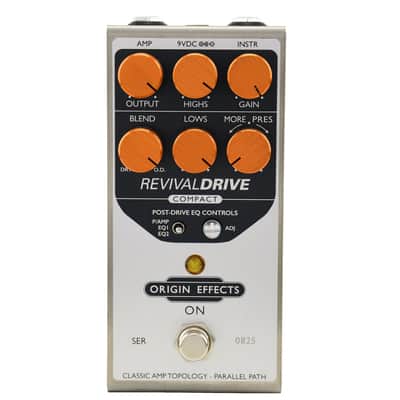 Origin Effects Revivaldrive Compact Overdrive Effect Pedal image 1