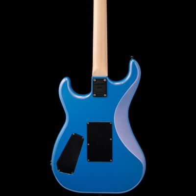 Kramer Focus F-1000 1987 Flip Flop Blue w/ hard case image 3