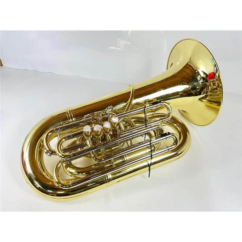 Eastman EBC834 CC Tuba, 5/4 Size, .748-.787″ Bore, 4 Front-Action Pistons+5th Rotary, Lacquer image 1