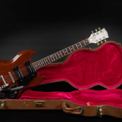 1971 Gibson SG Pro - Walnut | USA Vintage Norlin Era Kalamazoo P-90 Pickups Bigsby Tremolo 2.97kg | Case image 2