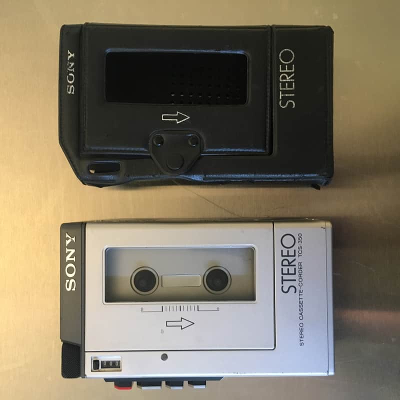 Sony TCS-350 1980's Stereo Cassette-Corder | Reverb