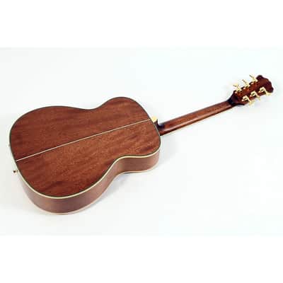 D'Angelico Excel Tammany OM Acoustic-Electric Guitar - Vintage Natural image 2