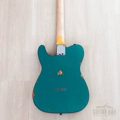 Fender Custom Shop 1963 Telecaster Custom Relic Sherwood Green w/ Twisted Tele, Seymour Duncan Little '59 image 3