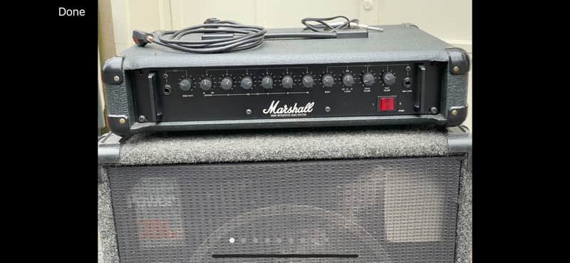 Marshall 100 watt Integrated bass amp image 1