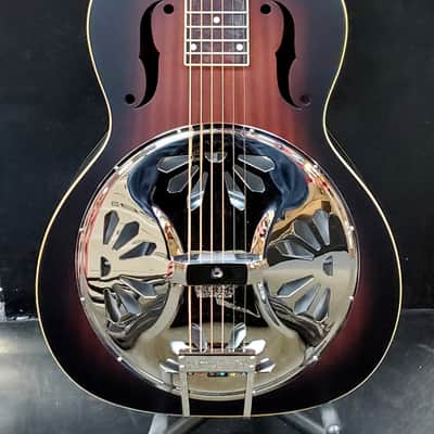 Gretsch G9230 Bobtail Square-Neck A.E. Mahogany Body Spider Cone Resonator Guitar with Fishman Nashville Resonator Pickup 2-Color Sunburst image 3