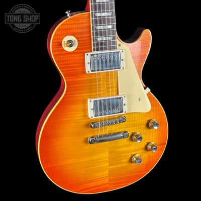 Gibson Custom 1960 Les Paul Standard Reissue VOS Tangerine Burst w/case 06115 image 4