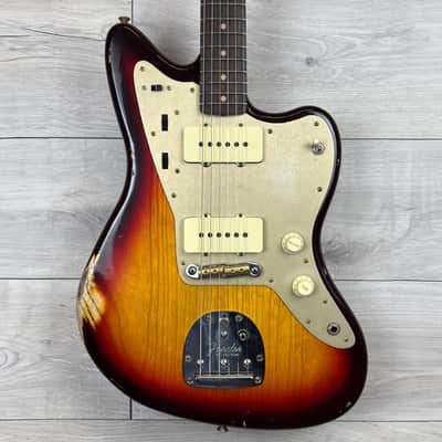 FENDER Custom Shop 1959 Jazzmaster Relic, Rosewood Fingerboard, Chocolate 3-Tone Sunburst image 5