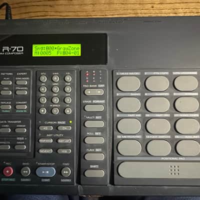 Roland R-70 Human Rhythm Composer 1990s - Black