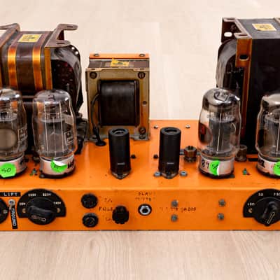 1970 Orange Matamp SL-100 Slave Amplifier w/ GEC KT88 Quad, Ormat image 16