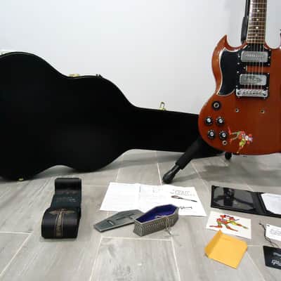 2020 Gibson USA Custom Shop Tony Iommi 1964 SG Special Monkey Guitar Black Sabbath - SIGNED image 1